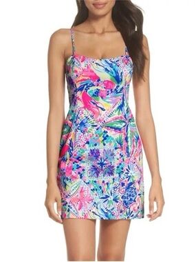 NWT Lilly Pulitzer Shelli Stretch Shift Dress 4